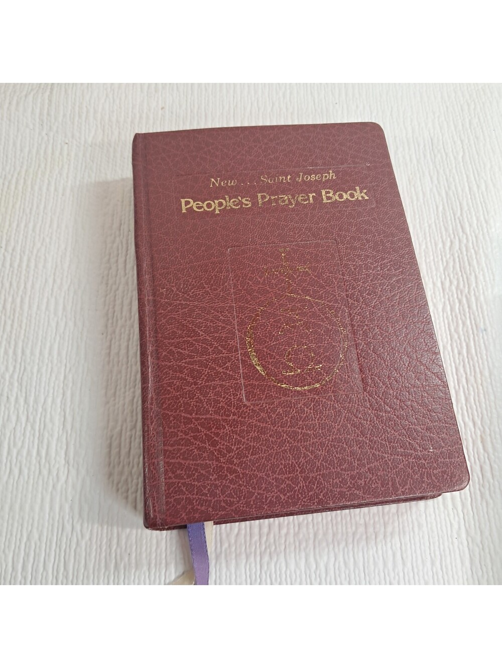 New Saint Joseph People's Prayer Book: Illustrated 1980 Catholic hardcover
